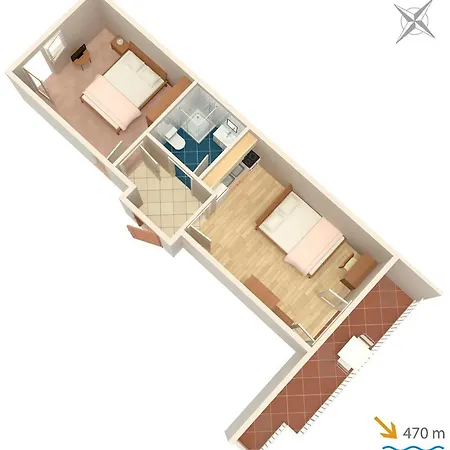 With A Parking Space - 7896 Опатия
